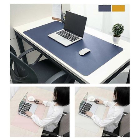 Dator Musmatta Stor Halkfri Tjock PVC Vattentät Bärbar Vikbar Enfärgad Laptop Gaming Musmatta Datortillbehör