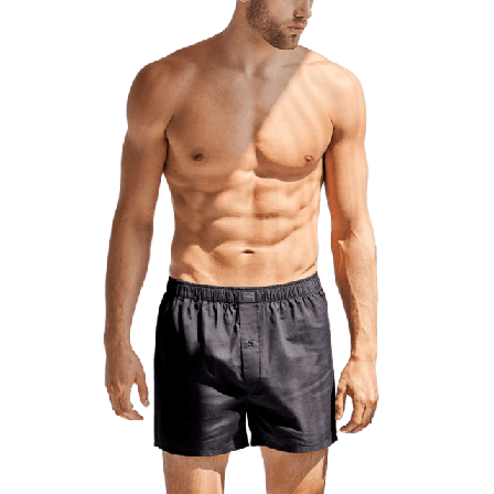Bread & Boxers 2-Pack Boxer Short Kalsonger Herr Blå L