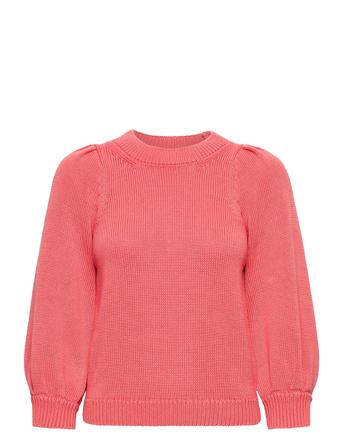 Gabipw Pu Pullover Striktrøje Lyserød Part Two