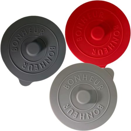 3 stk. silikone låg mad dæksel kop låg anti støv krus låg Reu