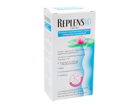 Replens Md hormonfri vaginalgel, 10 stk.