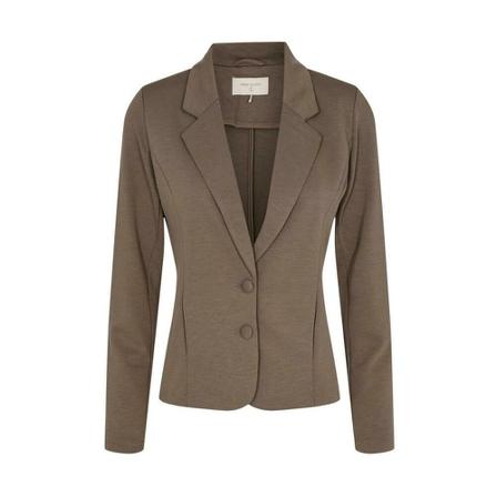 Freequent - Blazer - Brun - Dam - Storlek: M, Dam, Storlek: M