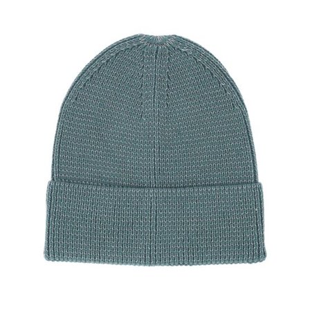 Beechfield - Grön cuff Beanie - Reflective Marine Green Cuff @ Hatstore