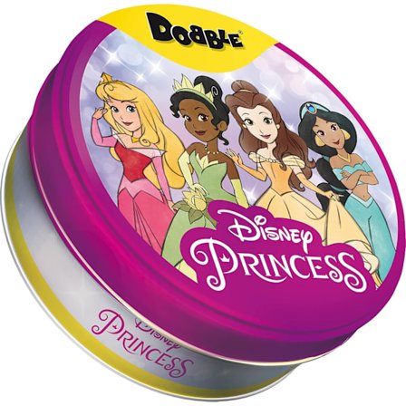 Dobble Disney Princess | Korttipeli | Ikä 4+ | 2-5 Pelaajaa | 10 Minuutin Peliaika