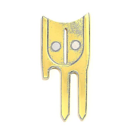 Golf-haarukka työkalu puttaamiseen pallo merkki pieni korjaus tiukka kiinnike metalli