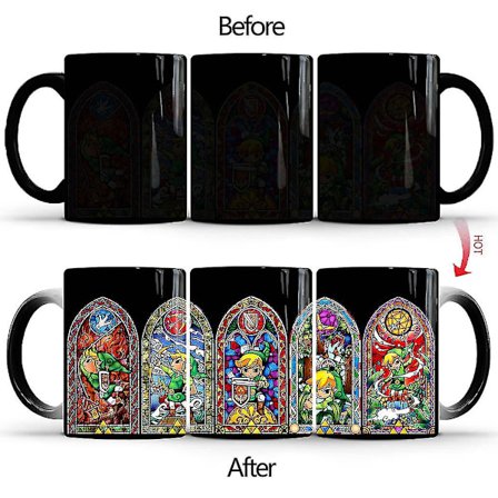 The Legend Of Zelda Rinku Mug - Värmeförändrande Mugg - Kaffekopp