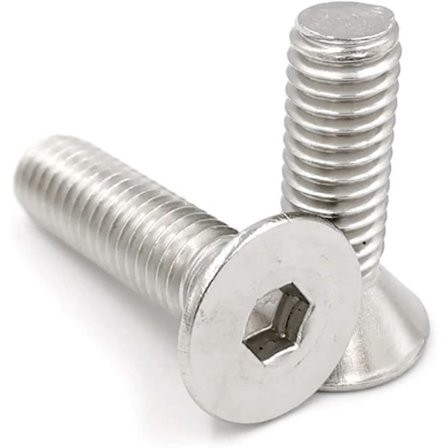 M2-M8 Uppokantaruuvi Kuusiokoloruuvi Litteä Kanta Kuppipultti M8x30 5kpl