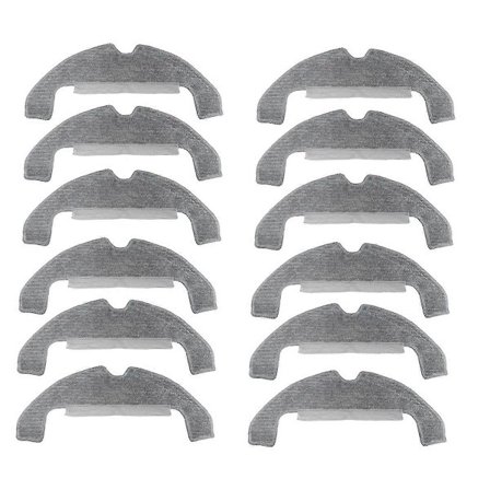 12 st Städtrasor för D10 Plus Gen 2 RLD32GD Robotdammsugare Reservdelar