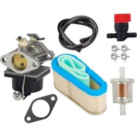 Kaasutin, 36356 ilmansuodattimella, sulkuventtiilillä, polttoainesuodattimella, syöttölinjalla, Tecumseh OHV125, OHV130 ja OVH135, korvaava malli 