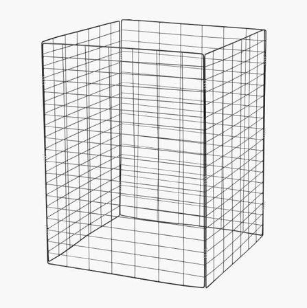 Kompostgaller svart 530 liter