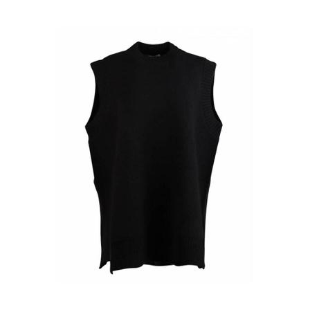 Prada, Sleeveless wool sweater Czarny, Kobieta, Rozmiar: 2XS