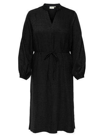 ONLY Carmakoma | Carbay Ls V-Neck Blk Dress Wvn Bf | 50