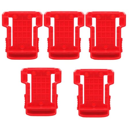 Pakker med 5 batteriholdere til 18 V batteriholder (batteri)