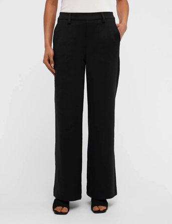 Object Objlisa Wide Pant Noos - Black - 40
