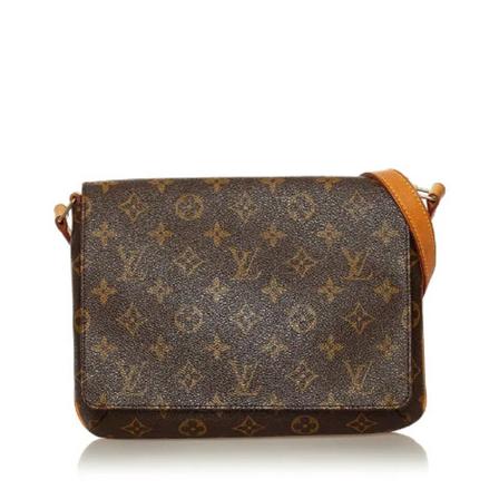 Louis Vuitton Vintage Pre-owned Canvas louis-vuitton-Väska brun, Dam Vintage Väskor, Dam, Storlek: ONE SIZE