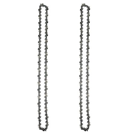 2 stk. 20 tommer Savkæde 76 Drevled 76 Drevled Udskiftning Mill Ripping Kæde Blad Pitch 0.325 tommer 0.058 Gauge Til Skæring