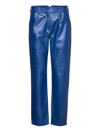 Diris Disco Pants Trousers Leather Leggings/Housut Sininen MDK / Munderingskompagniet