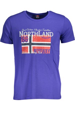 Norway 1963 T-shirt Maniche Corte Uomo Blu