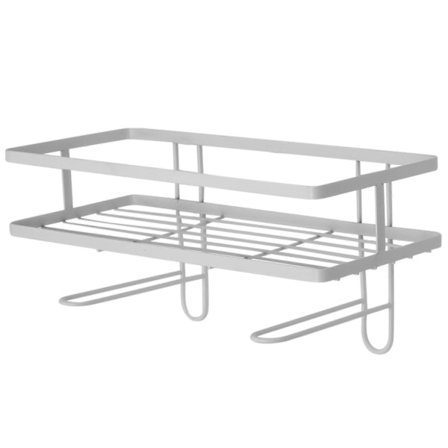 Kylpyhuoneen hyllyt, WC:n yläpuolinen säilytyskaappi, sopiva koko paperipyyhkeille ja shampoille