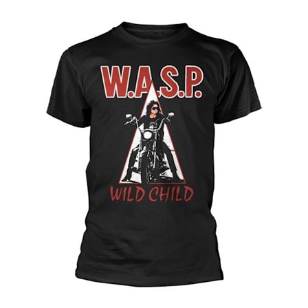 W.A.S.P Unisex Adult Wild Child T-Shirt M Svart
