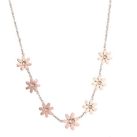 Solsikke Tusindfryd Halskæde Mode Kæde Vedhæng Enkelhed Halskæder Til Kvinder Smykker Tilbehør Fest Charm Gaver