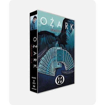 Ozark: Hela TV-serien Säsong 1-4 (DVD 14-Disc Set) engelsk version