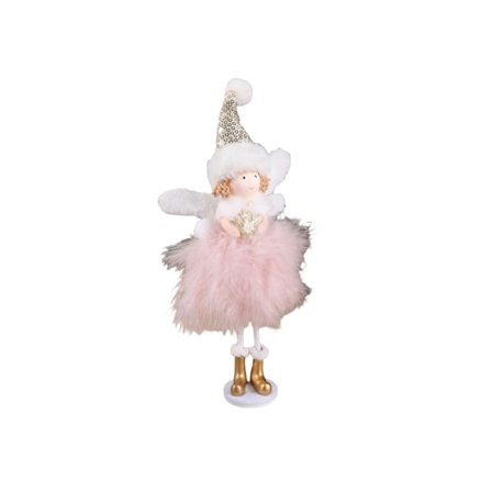 1 st fjäderklädd ängel barn dekor jul dekor trädhänge semester prydnader jul hängande julhänge jul prydnader jul docka jul