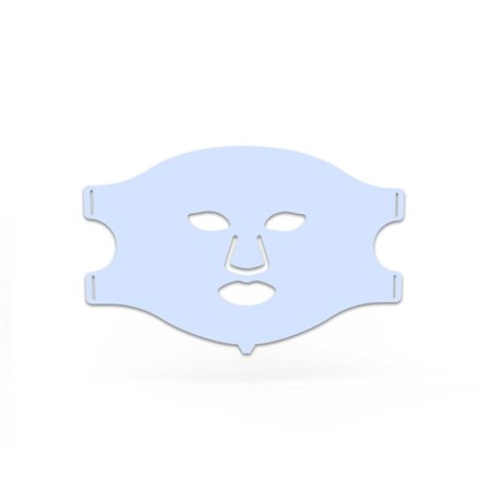 LED ansigtsmaske til hjemmebrug med 7-farvet lysterapi, USB-strøm, rød 630nm til hudforyngelse