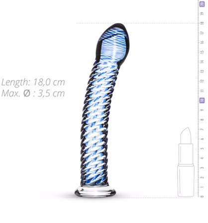Gildo Glass Dildo No.5 18 cm