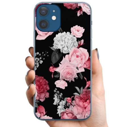 Apple iPhone 12 TPU Mobilcover Blomster