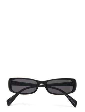 Monki Rectangular Sunglasses - Black - ONE SIZE