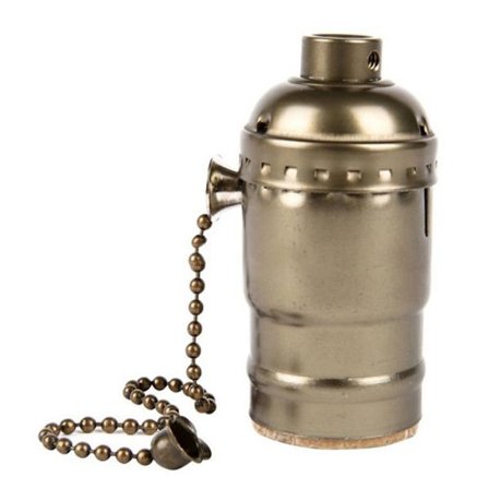 E27 Lampeholder Lysskruefatning BRONZE