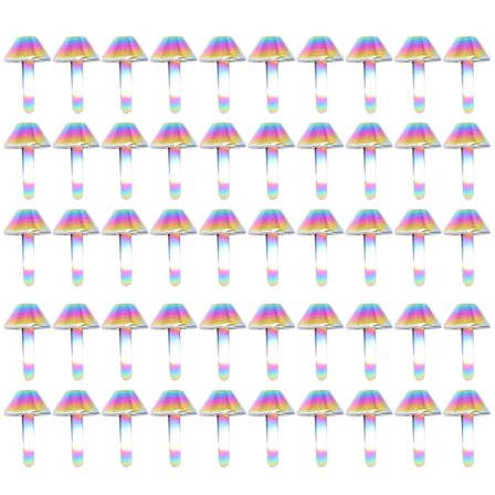 Naulanpää Koriste Hyvä Työnjälki Värikäs Muotoilu DIY Kevyt Kannettava Rauta Kartion Muotoiset Nastat 15mm