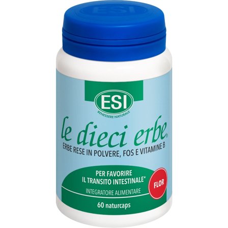 Esi Le Dieci Erbe Flor 60 Naturcaps