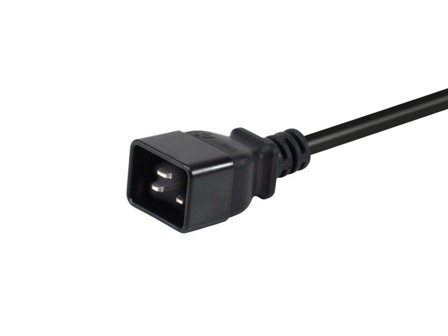 Equip Power Cable Black 1.8 M Iec