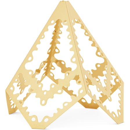 Georg jensen 2022 julgran, guld, liten | Inredning > Juldekorationer > Julpynt | Bagaren och Kocken