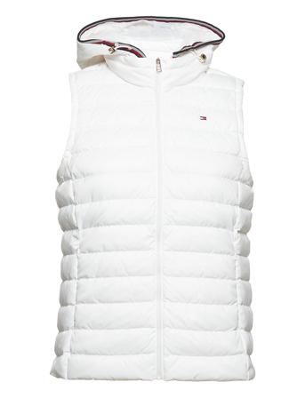 Th Ess Lw Down Vest Vests Padded Vests Valkoinen Tommy Hilfiger