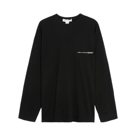 Comme des Garçons, Marclay T-Shirt Zwart, Heren, Maat:XL