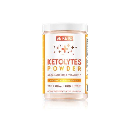 BeKeto KETO Electrolytes Powder 200 g zink