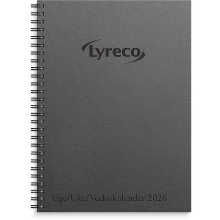 Burde Kalender 2026 Lyreco Week - Lyreco - Almanackor och kalendrar - Veckokalendrar - Stora veckokalendrar