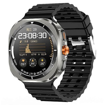 Z7 Ultra 1,46-tommers Smartwatch Sundhedsovervågning Vandtæt Udendørs Sports Smart Armbånd (Sort)