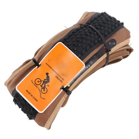 26x1.95 Foldbart Mountainbike Dæk Sort Gul Udskiftnings Gummi Mønster