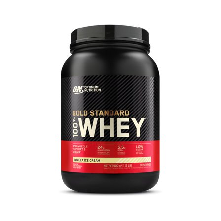 Optimum Nutrition Gold Standard 100% Whey - Proteinpulver vaniljesmag