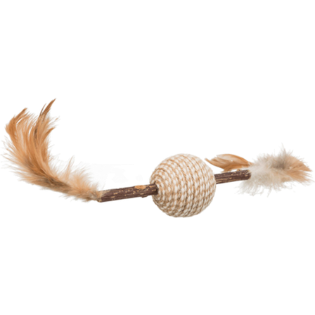 Trixie - Matatabi fjærleke brun 20 cm - Katt - Katteleker & viftepinner - Tyggeleker - ZOO.no
