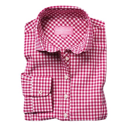 Brook Taverner Dam/Damer Kansas Gingham Långärmad Skjorta 1