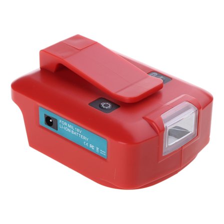 USB-strømopladeradapter LED-konverter til 14,4V Li-ion-batteri