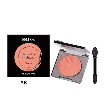 Under Eye Brightener, Skjul og lysn mørke rande, Farvekorrigerende brightener og primer til træt hud, Farvet ler Undereye Corrector, Under Eye Hyd