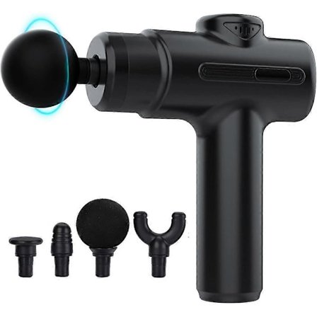 Massagepistol för atleter, muskelmassagepistol, smärtlindring med värme