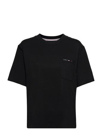 Tjw Bxy Utility Pocket Tee Black Tommy Jeans