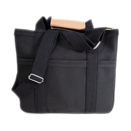 Flerlommet Tote Bag for Kvinner Canvas Bag med Håndtak Stor Kapasitet Veske Gjenbrukbar Håndveske